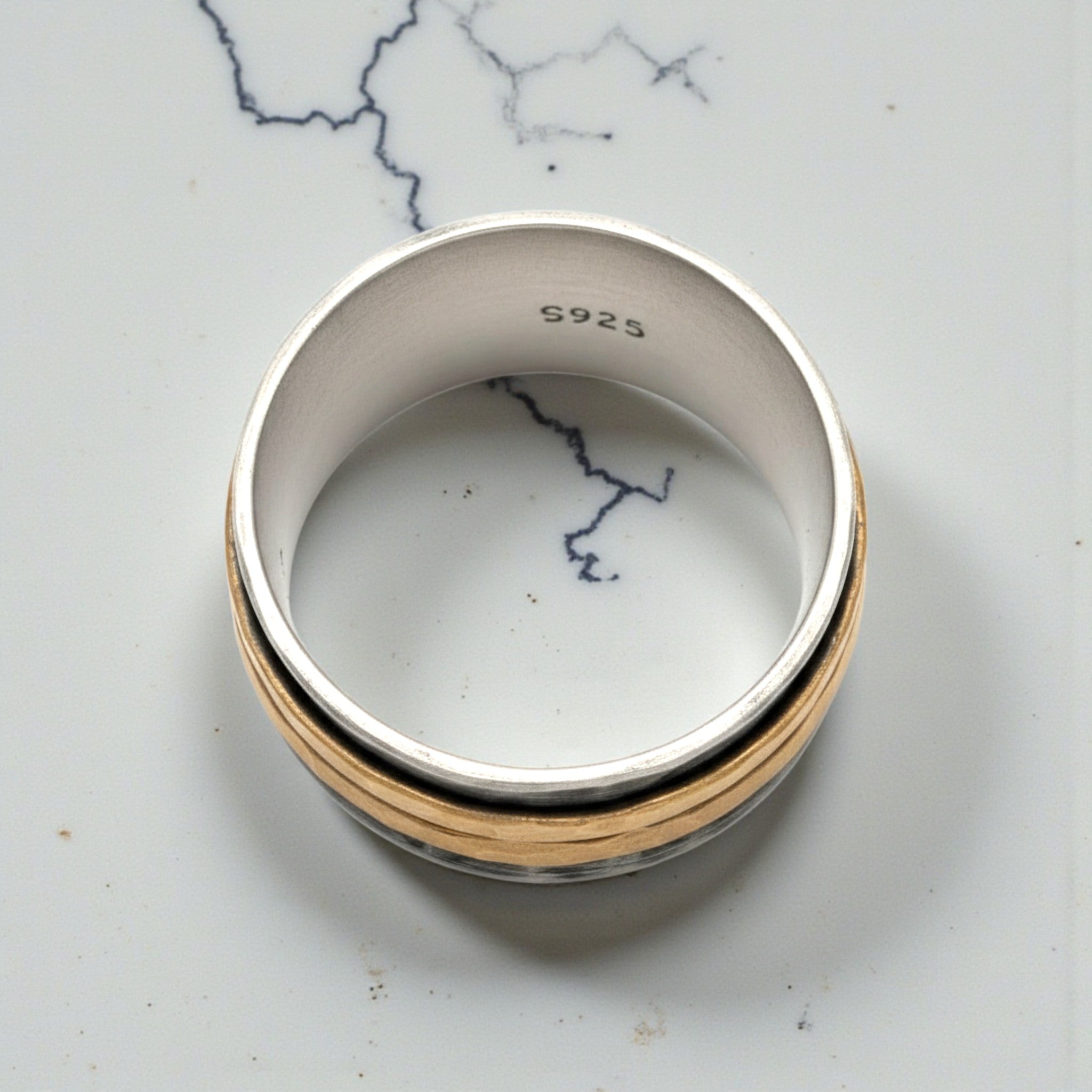 Aurum Tempest Spinner Ring - Rings