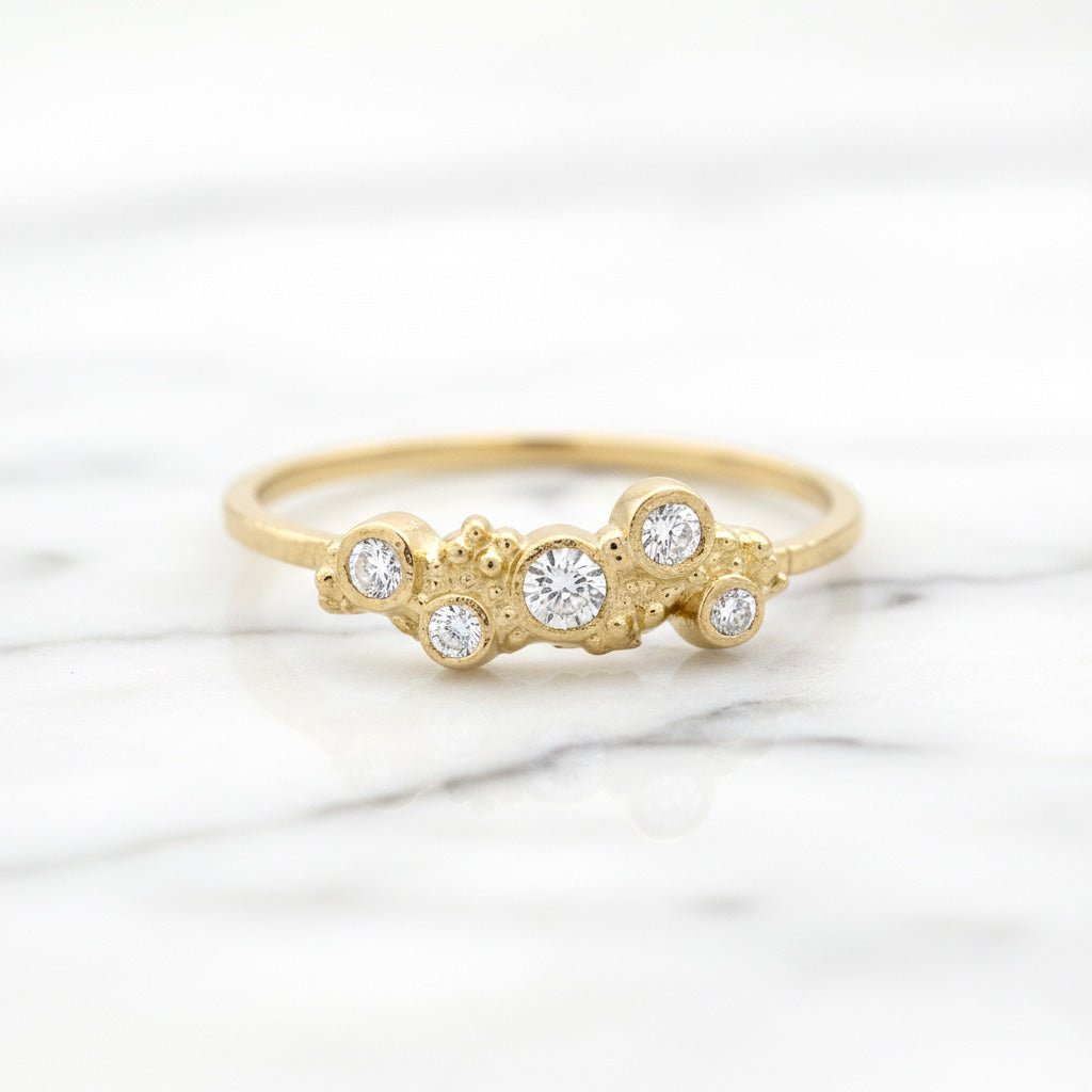 Diamond Cluster Ring - Rings