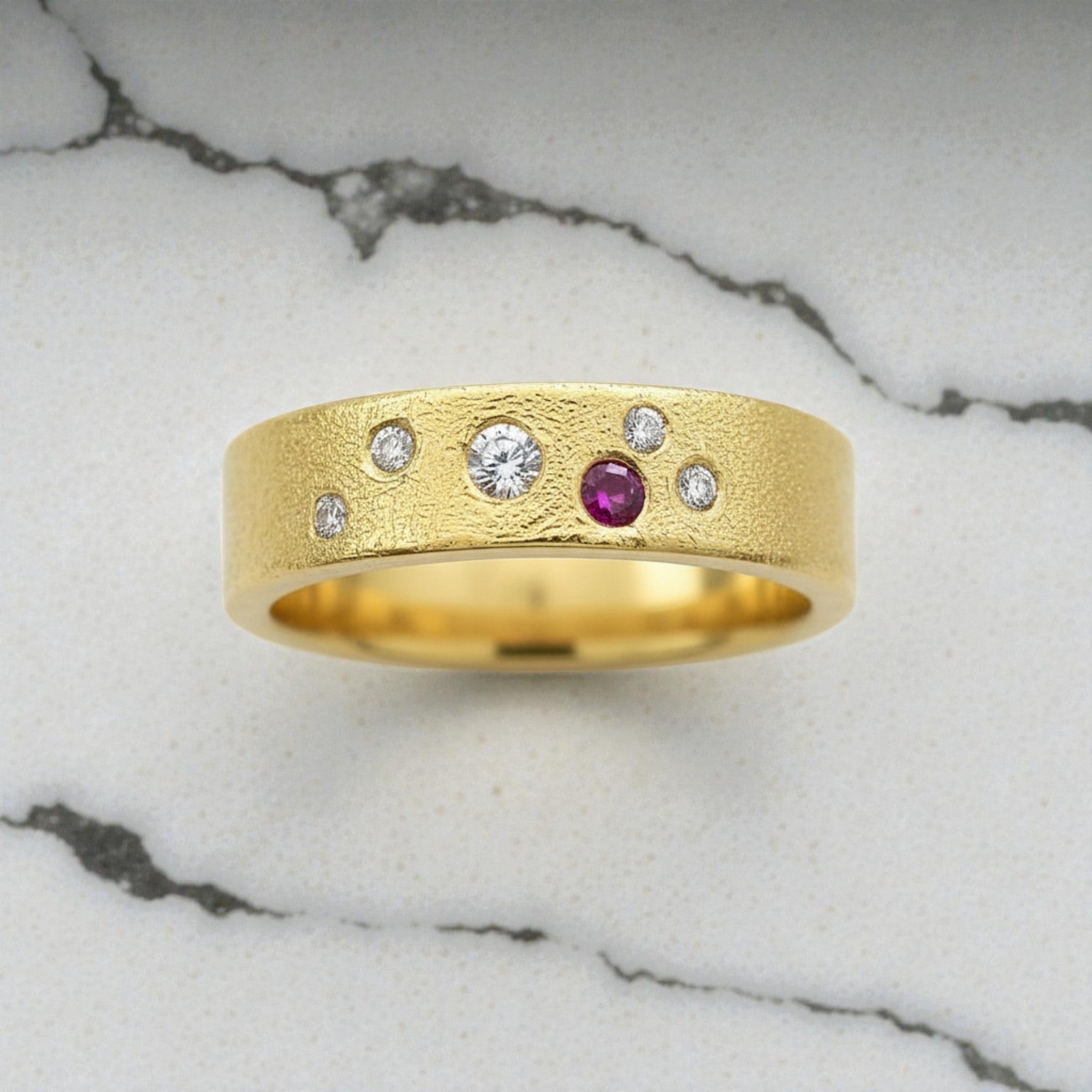 Diamond Galaxy Ring - Rings