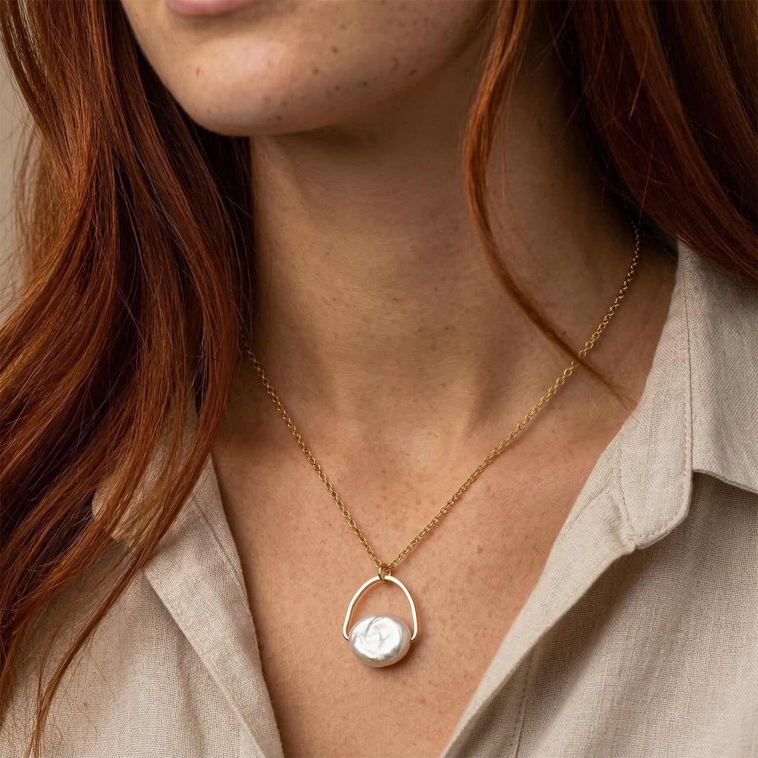 Gilded Drift Chain Necklace - Necklaces