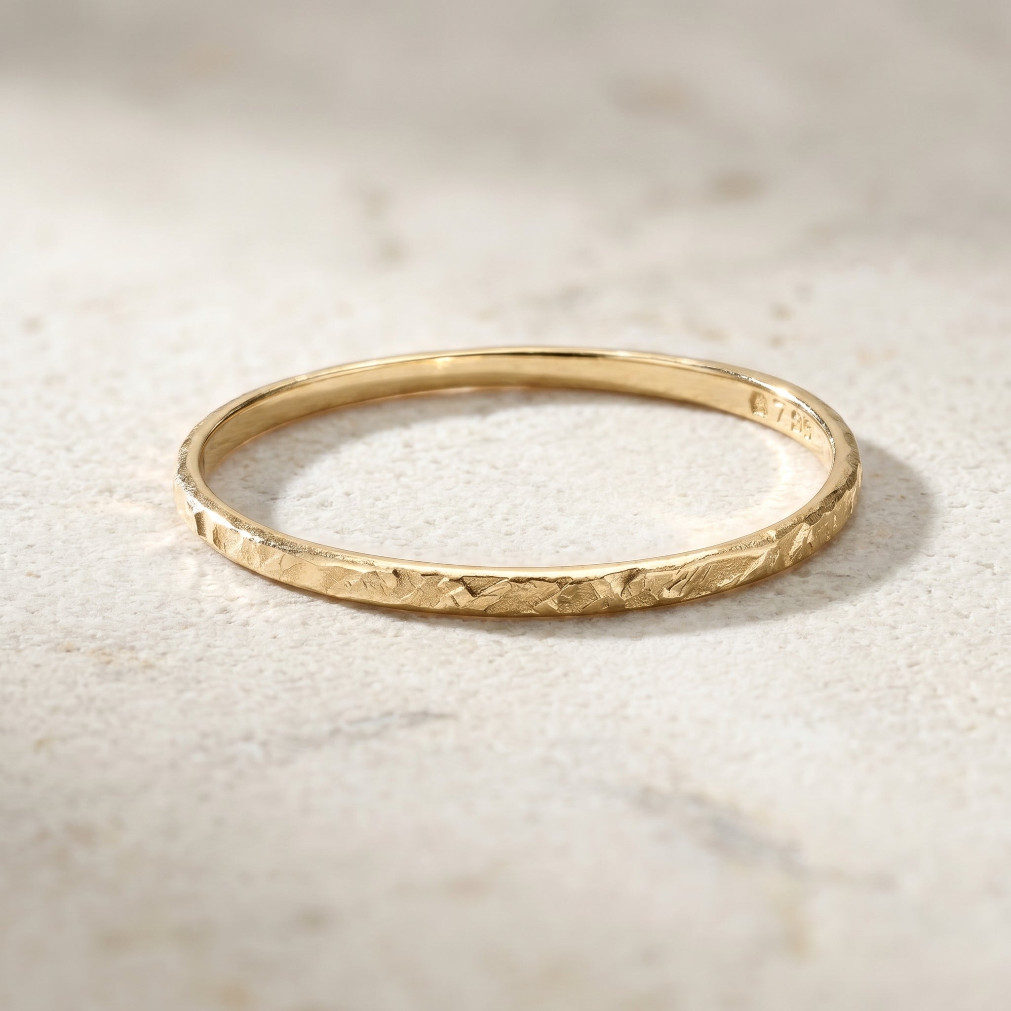 Gilded Textured Stacker