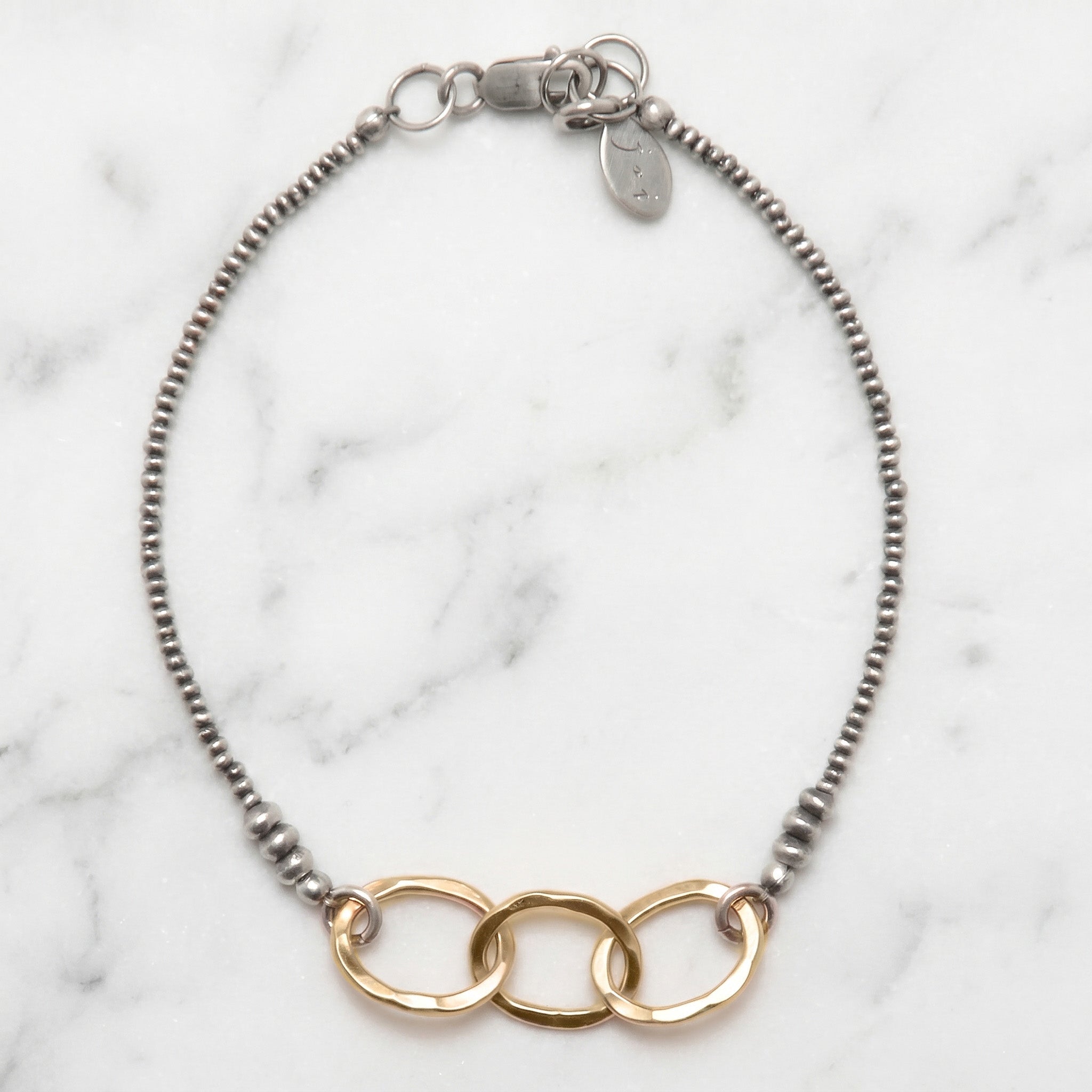 Golden Link Bracelet - Bracelets