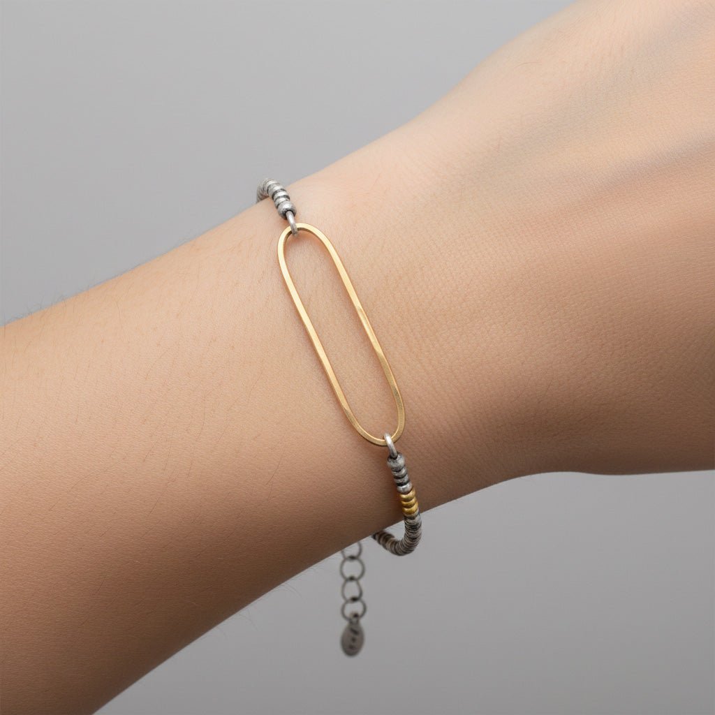 Golden Serenity Bracelet - Bracelets