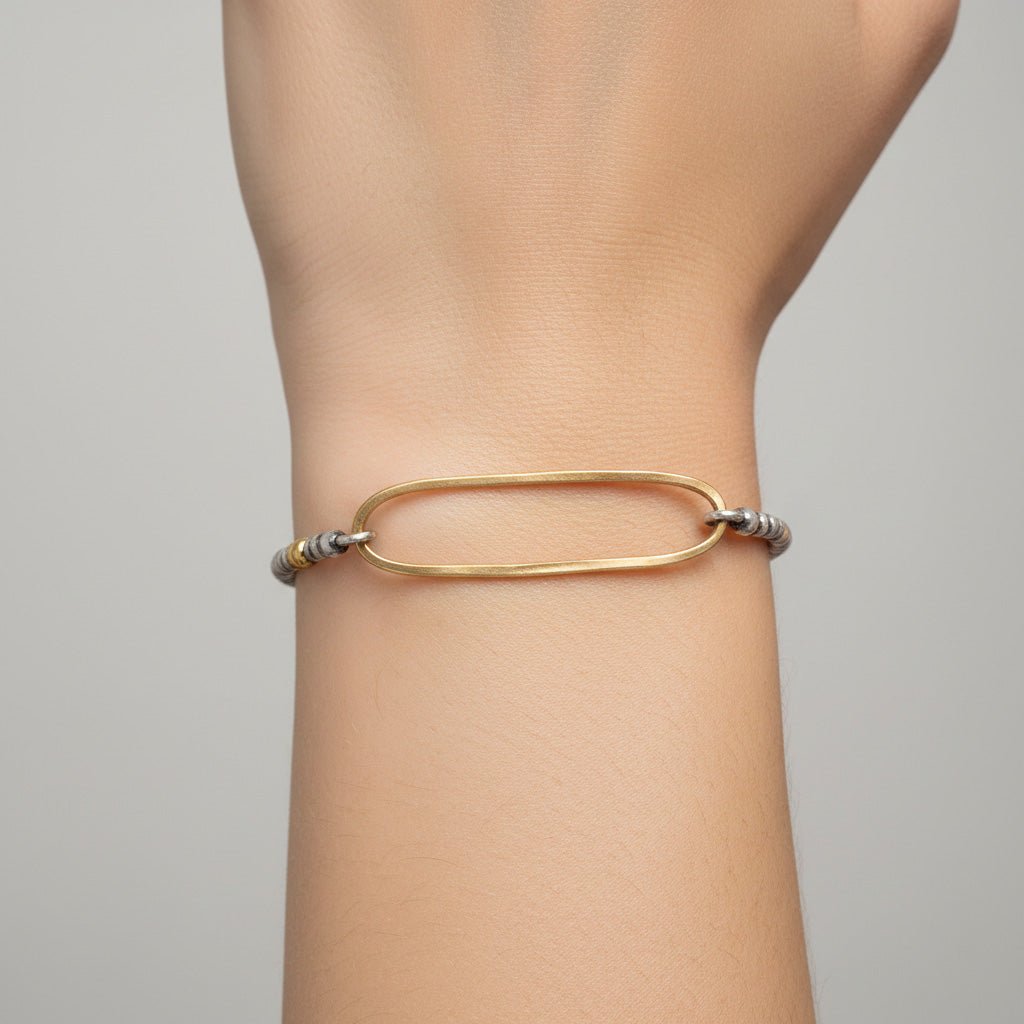 Golden Serenity Bracelet - Bracelets