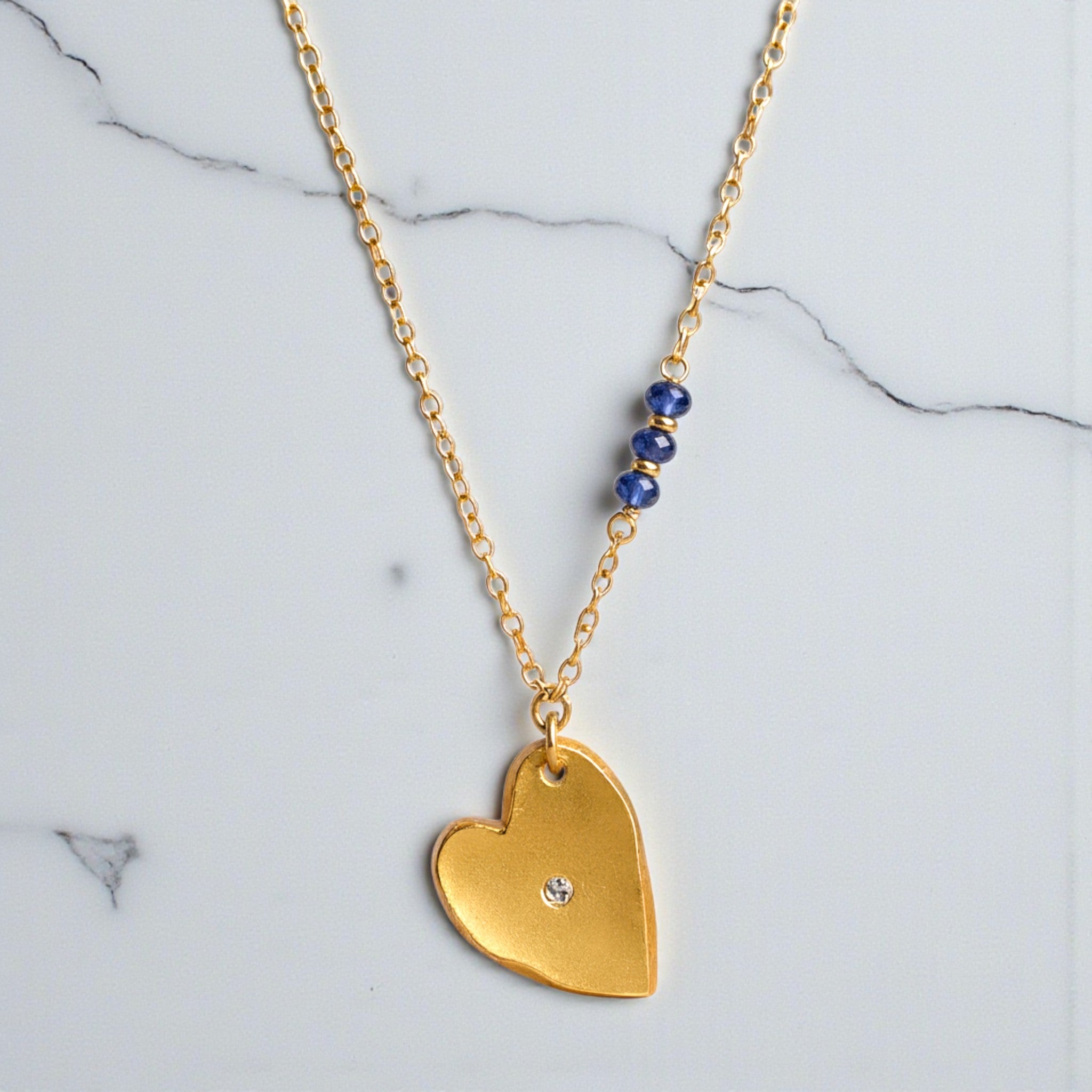 Heart of Gold Necklace - Necklaces