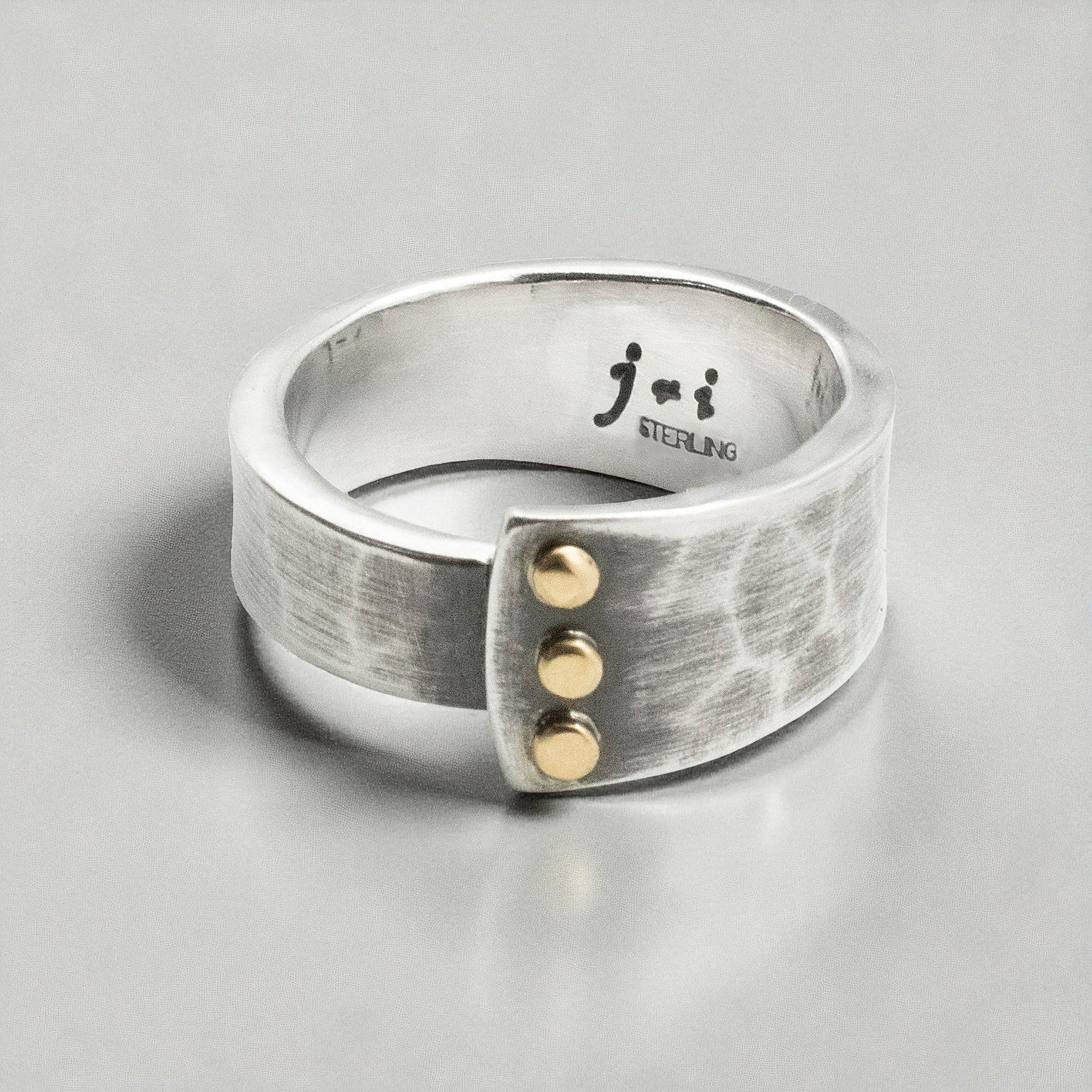 Industrial Rivet Band - Rings