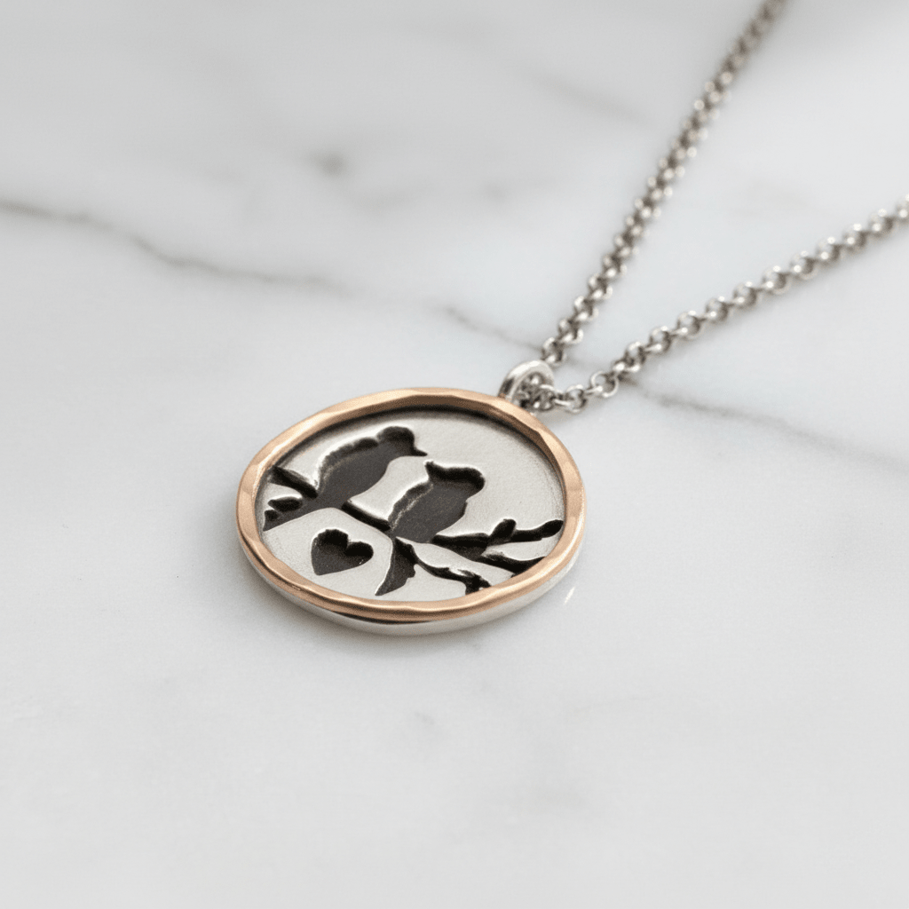 Love Birds Necklace - Necklaces