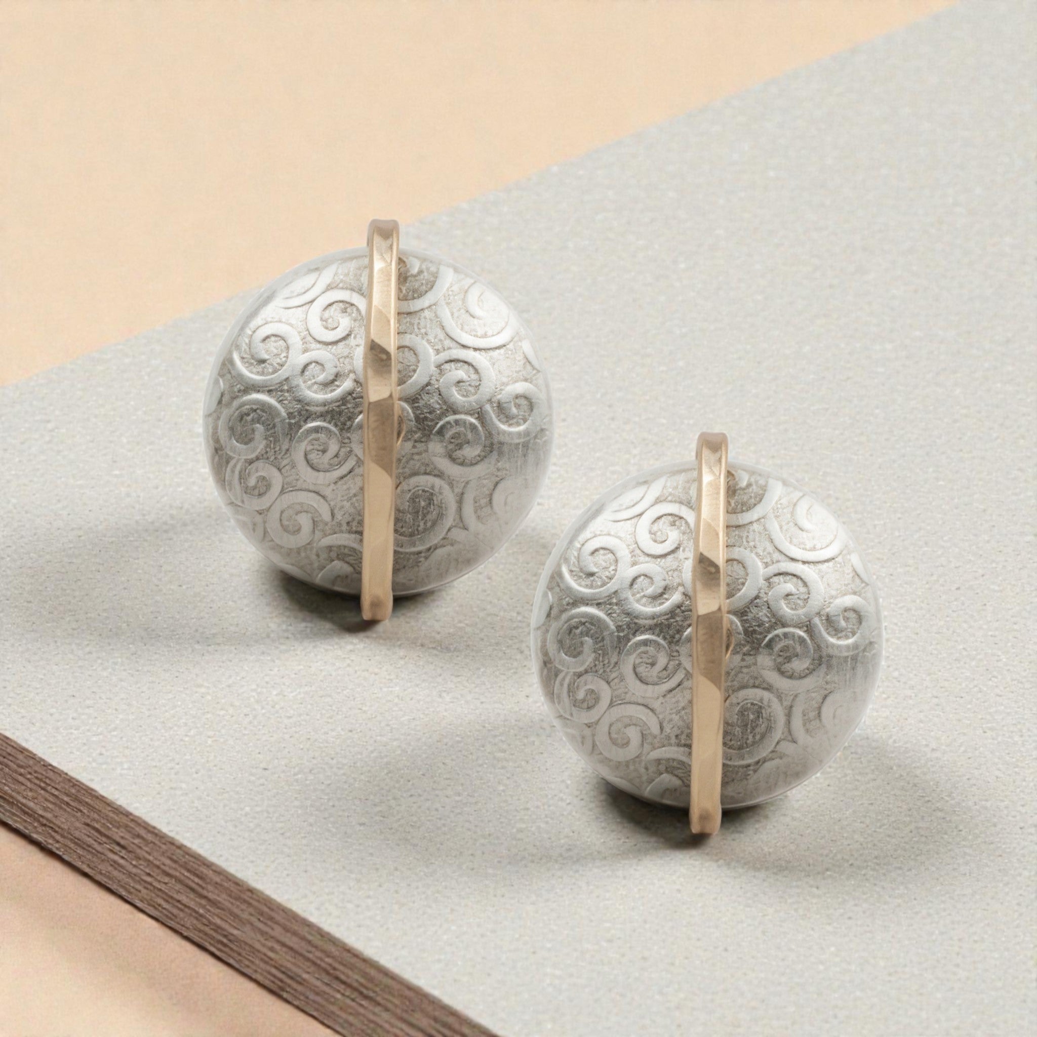 Meridian Disc Earrings - Earrings