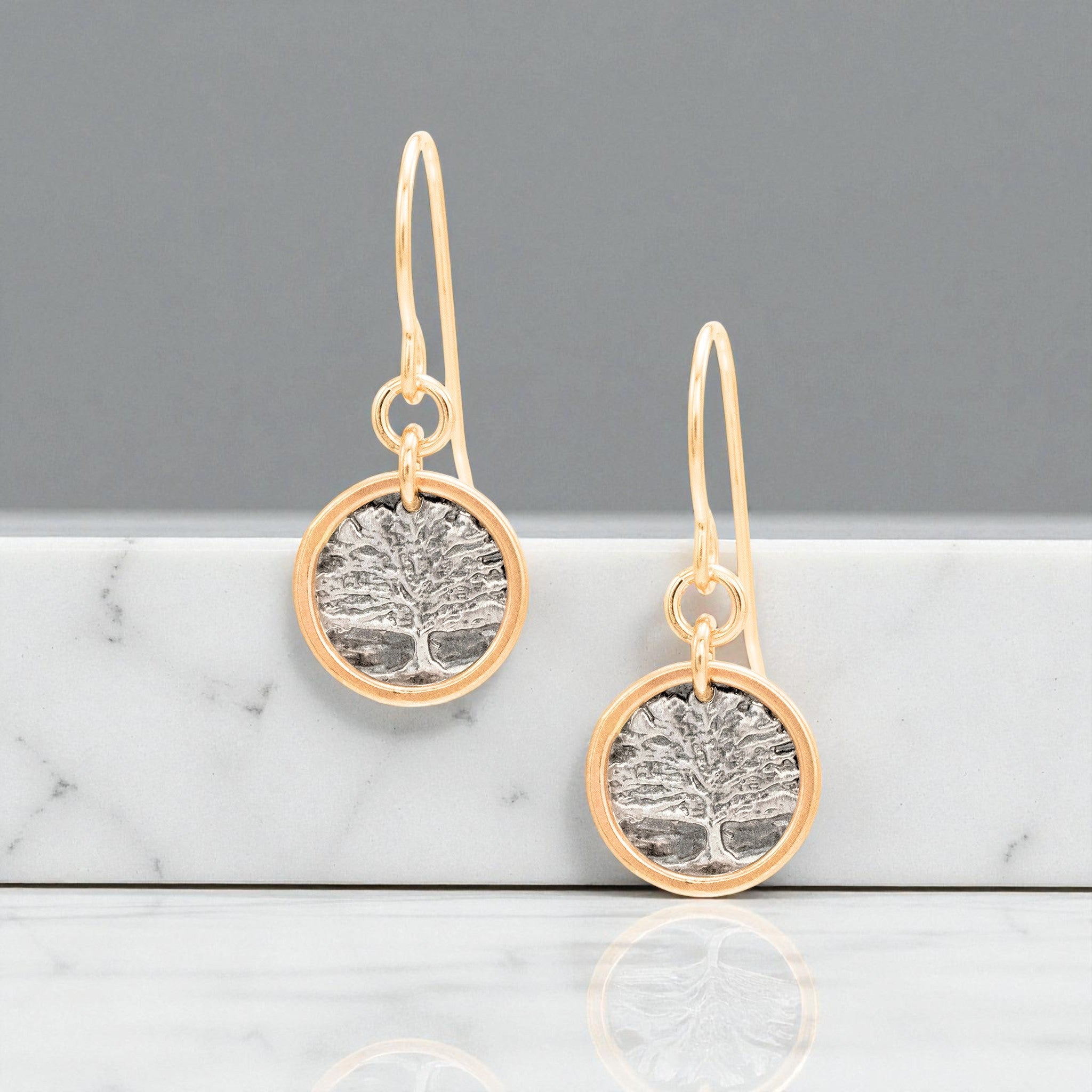 Oak Tree Earring - Earrings