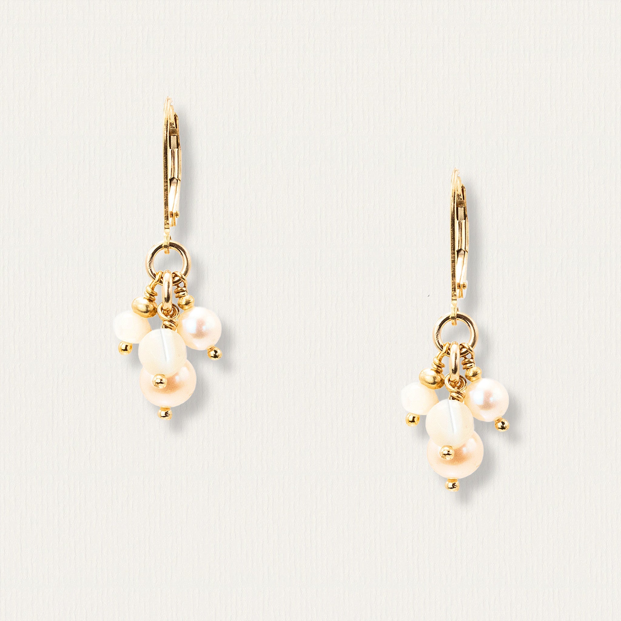 Pearl Cluster Earring - Earrings