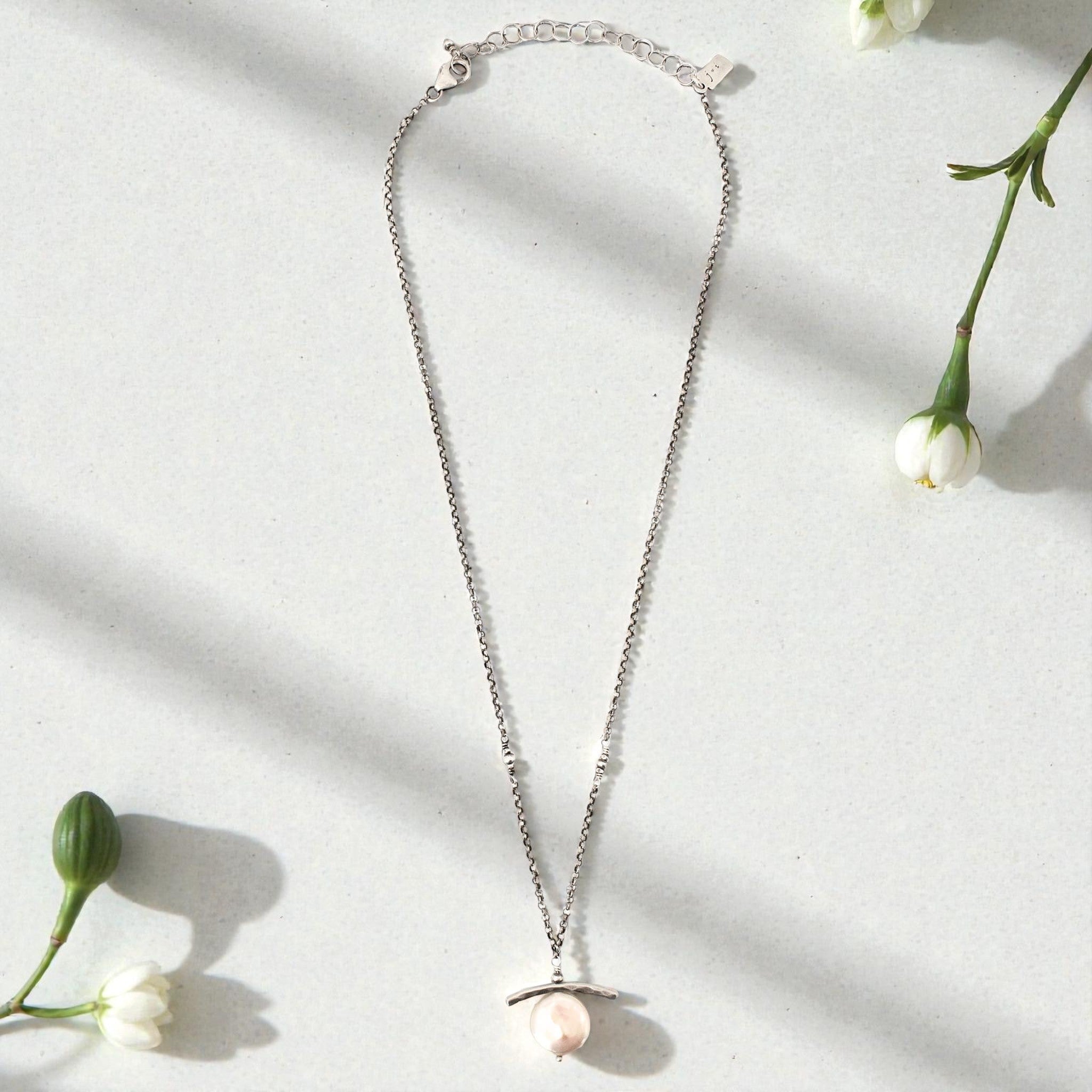 Pearl Horizon Necklace - Necklaces