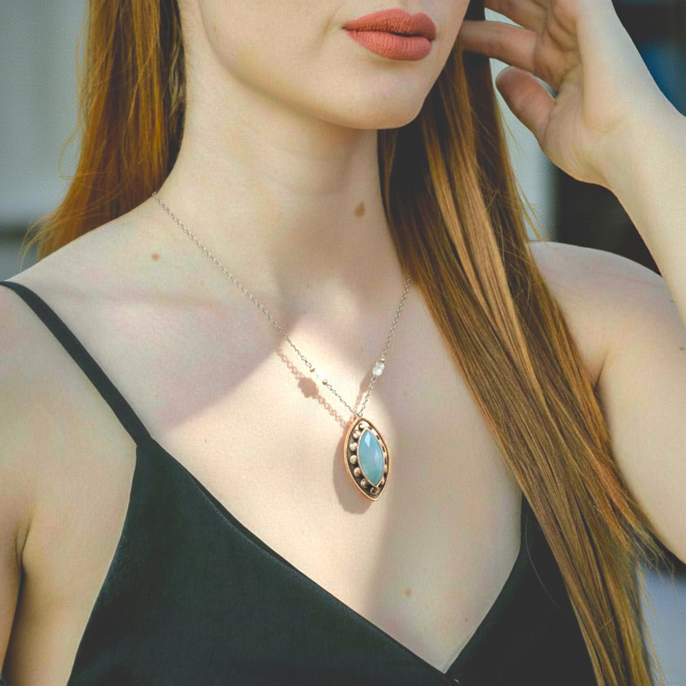 Seafoam Necklace - Necklaces