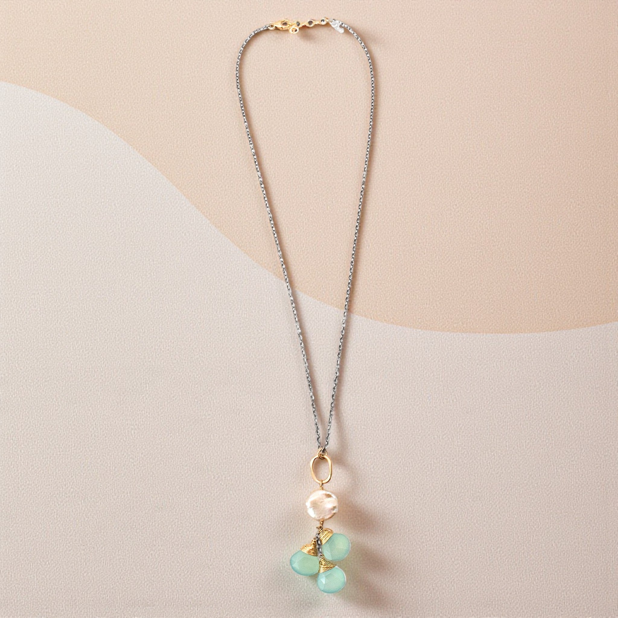 Serene Seas Necklace - Necklaces
