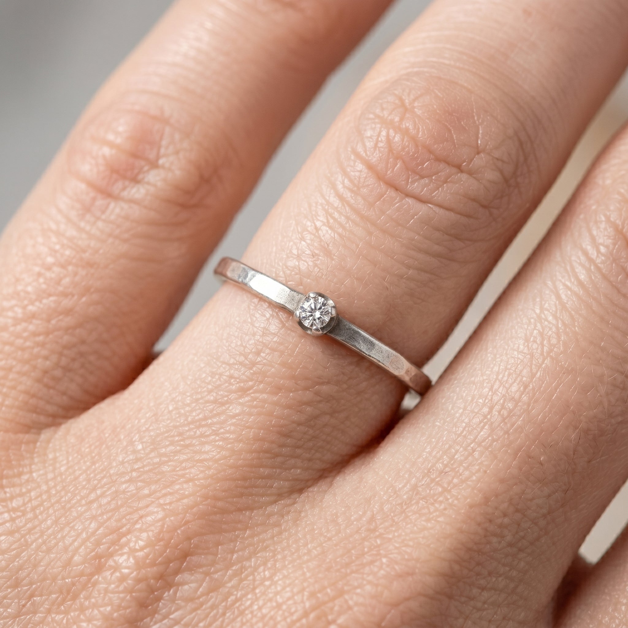 Sterling Sparkle Stacker