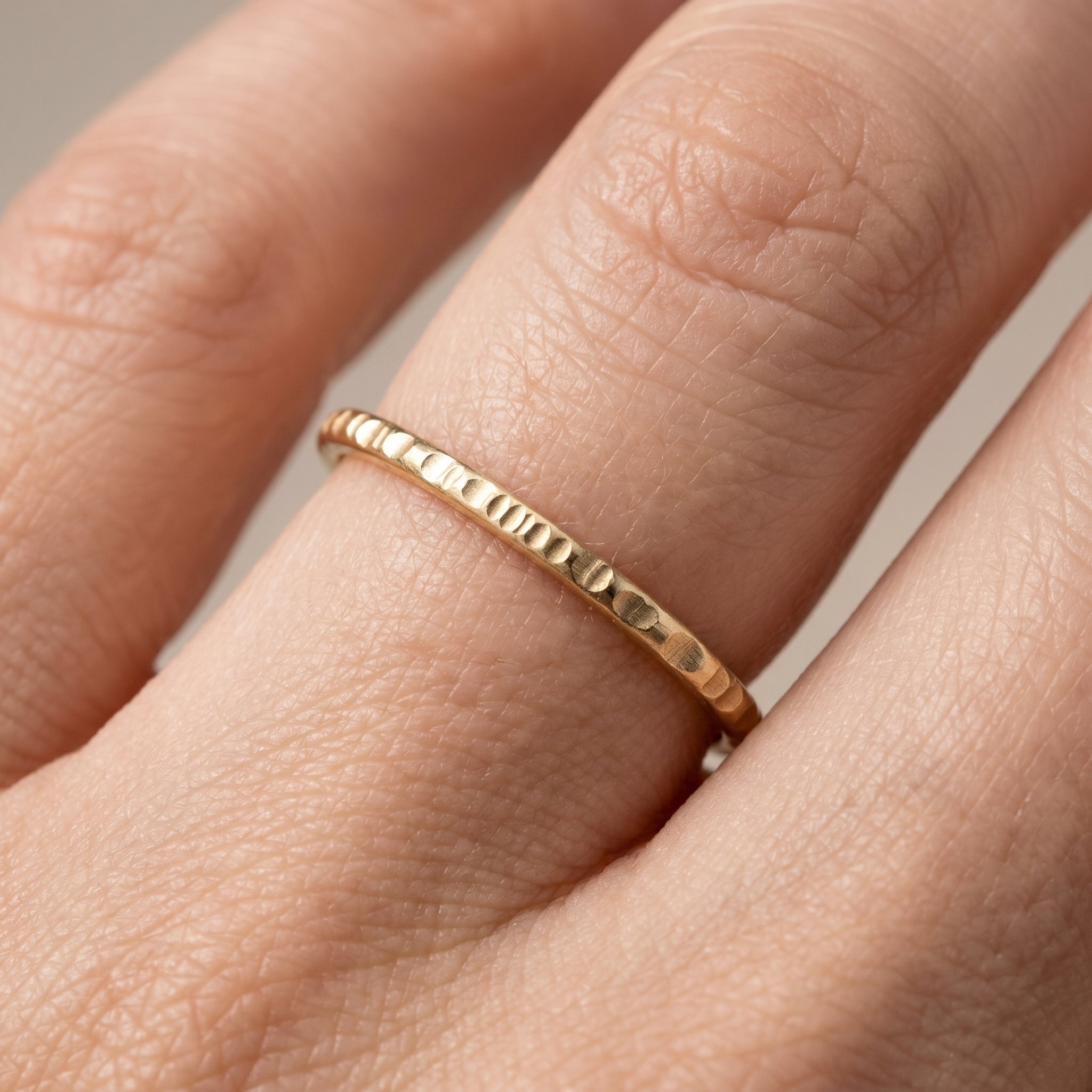Gilded Lined Stacker
