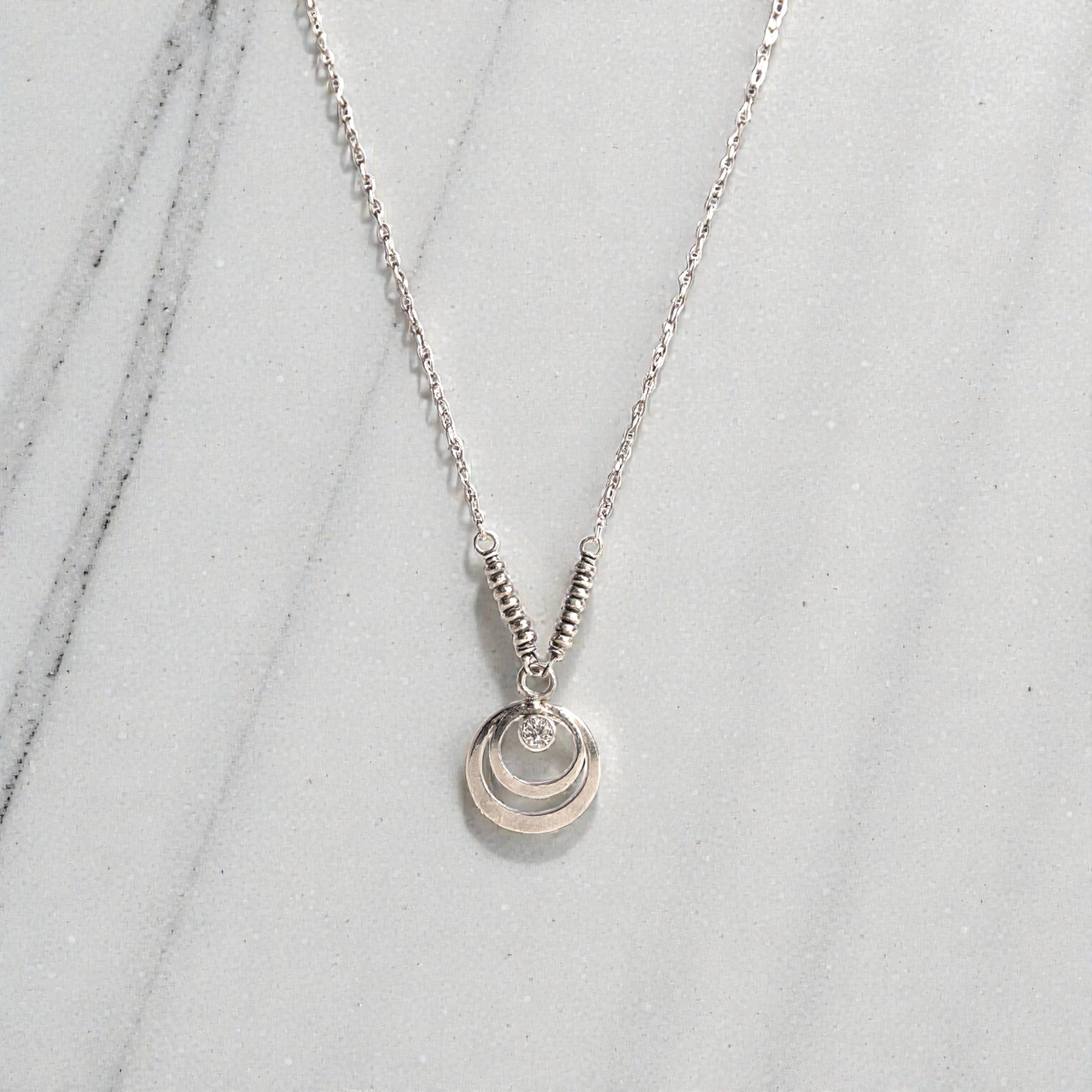 Twilight Orbit Necklace - Necklaces