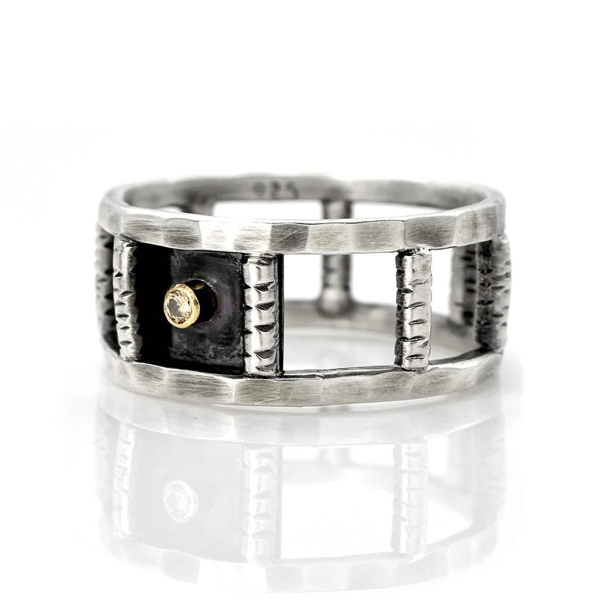 Ladder Guide Rings Open Ladder Ring - Rings By J+I Jewelry