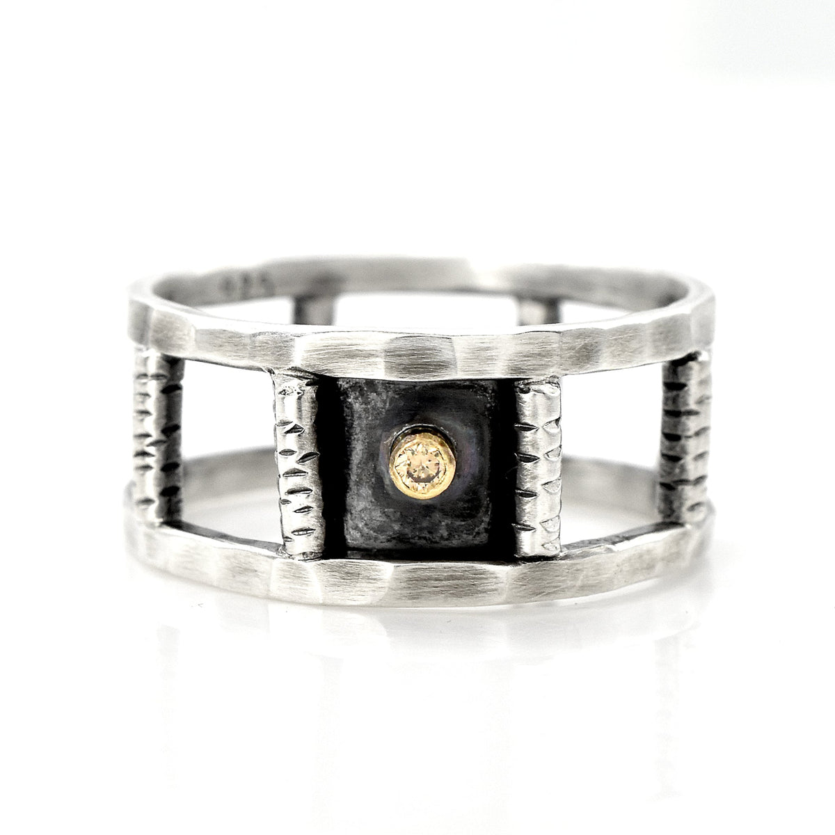 Ladder Guide Rings Open Ladder Ring - Rings By J+I Jewelry