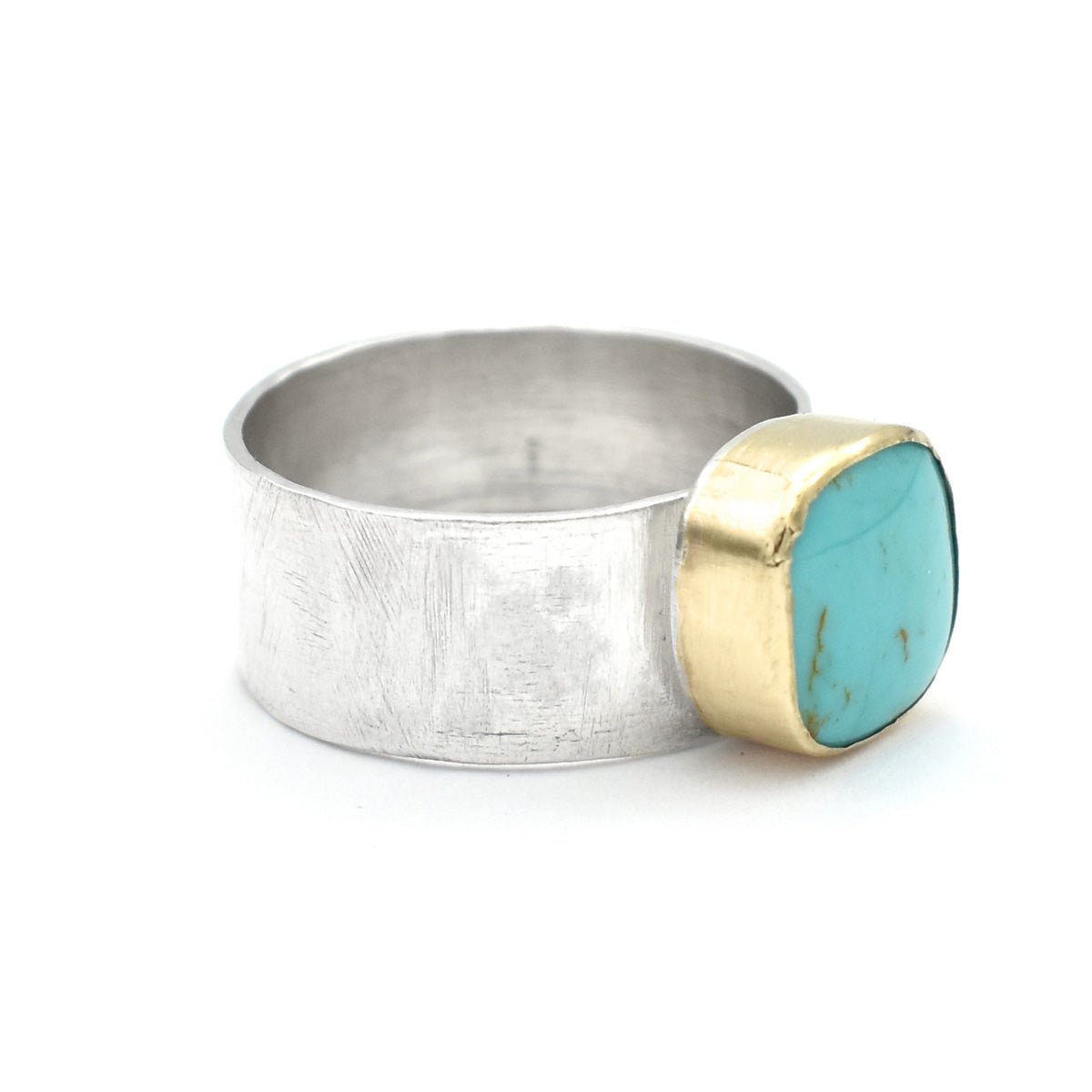 Smooth Turquoise Ring - Rings