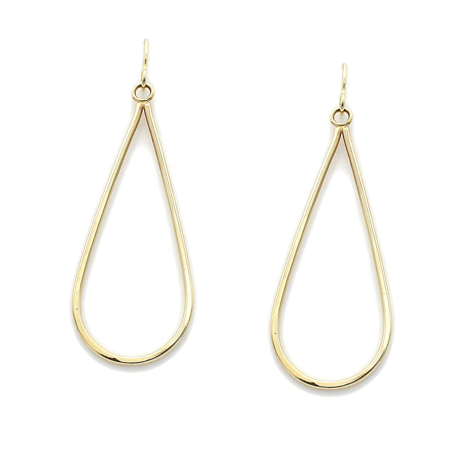 Gold Teardrop Earring - Earrings